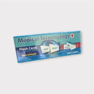 QuickStudy Medical Terminology Flash Cards - 1000
